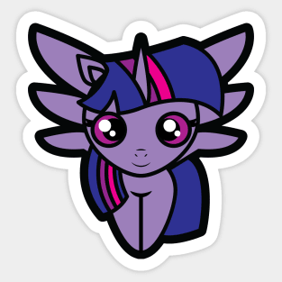 Twilight Sparkle as a Alicorn Tooniefied Sticker